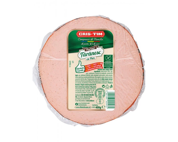 CRISTIM PARIZER TARANESC PORC 400G