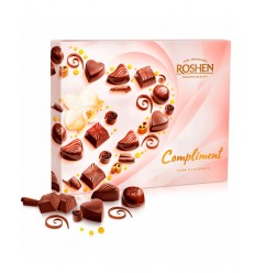 ROSHEN PRALINES COMPLIMENT CHOCOLATE NEGRO 145G/8