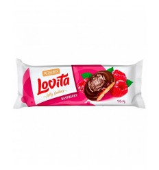 ROSHEN LOVITA BISCUITI GEM ZMEURA 135G/21