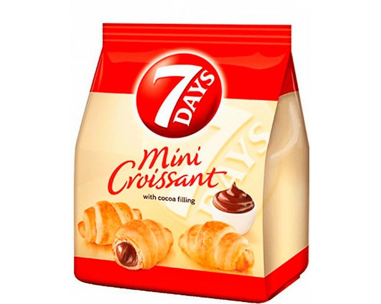 7Days Mini Croissant Cacao 185G