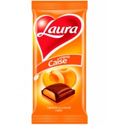 Chocolate Laura con Crema de Albaricoques