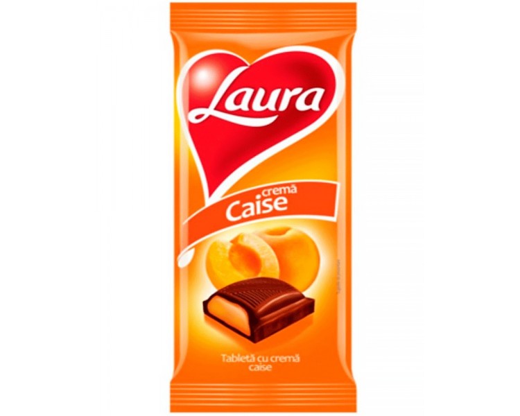 Chocolate Laura con Crema de Albaricoques