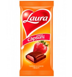 Laura cu Crema de Capsuni