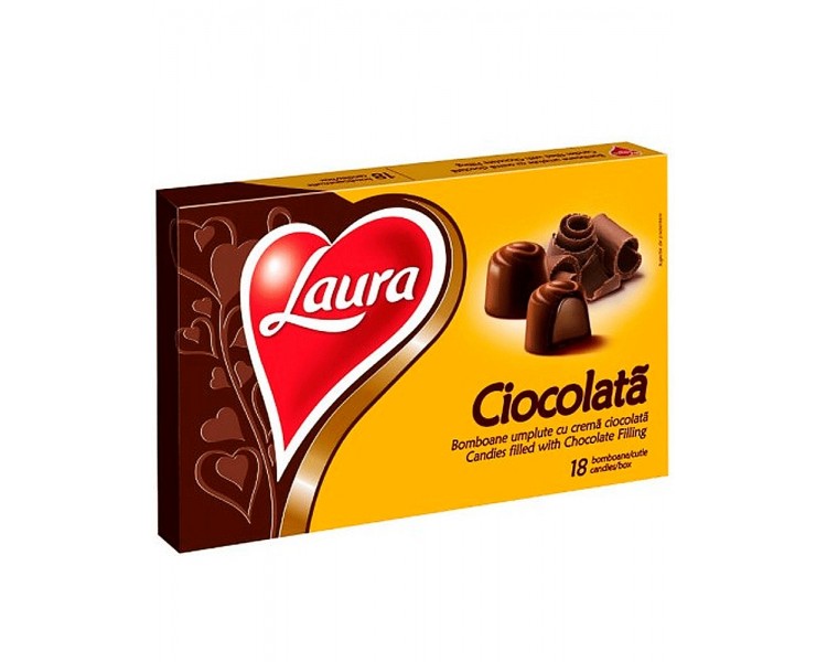 Bomboane Laura cu Crema de Ciocolata
