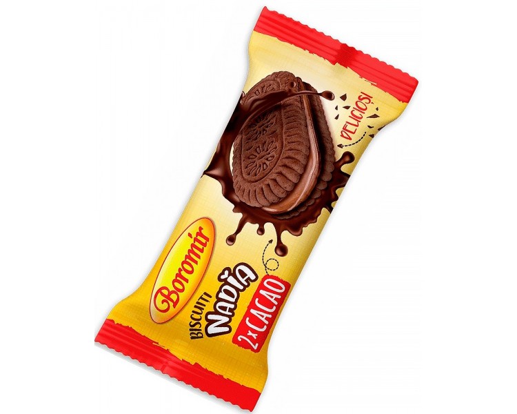 BOROMIR GALLETAS NADIA CACAO-CREMA CACAO 30G/30