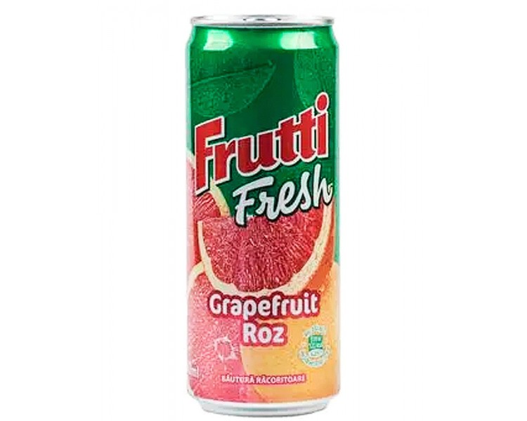 FRUTTI FRESH GRAPEFRUIT LATA 0.33L/24